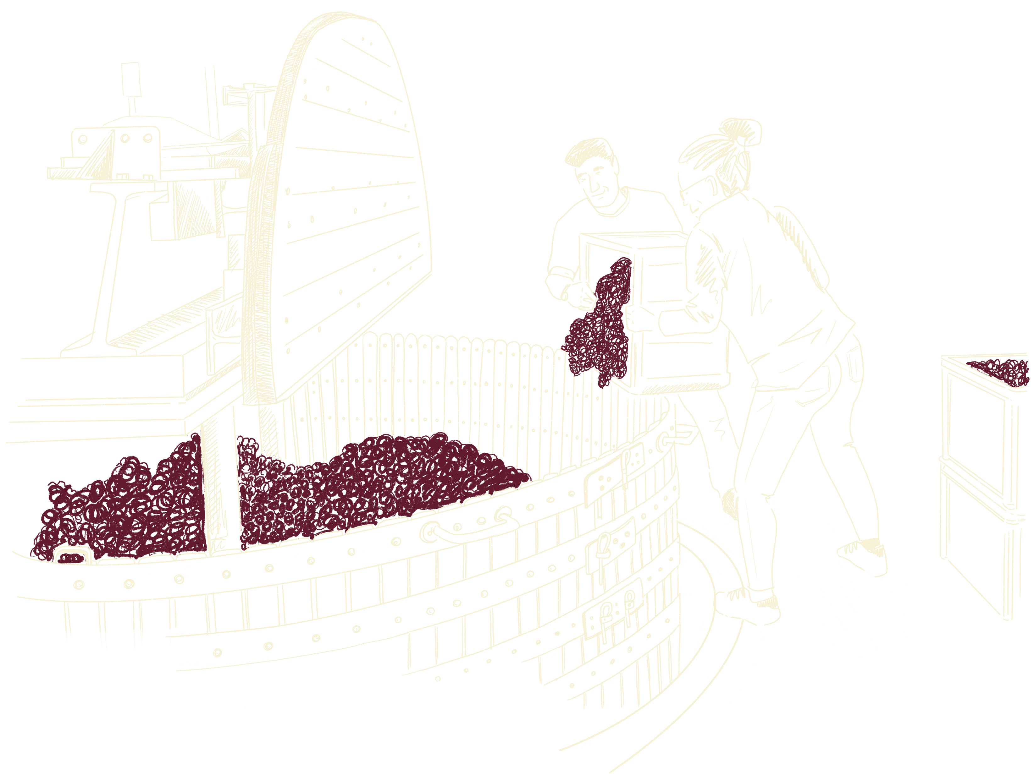 L'étape du pressoir